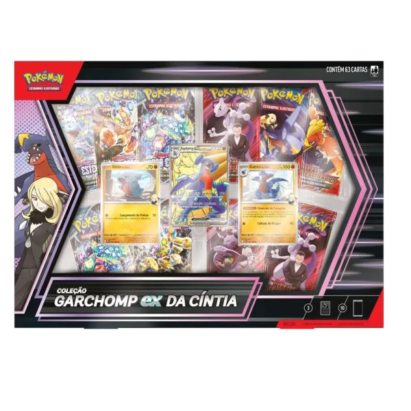 Box Coleção Garchomp EX da Cíntia - Pokémon