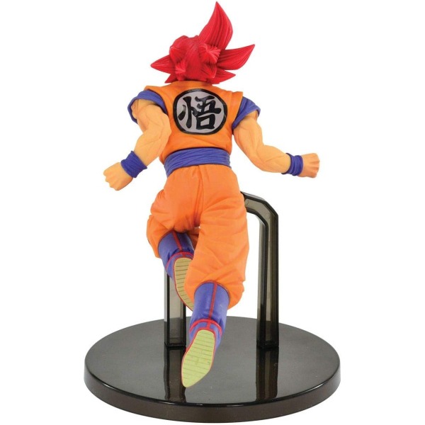 Boneco Dragon Ball Super Sayajin Goku God - Bandai 34613