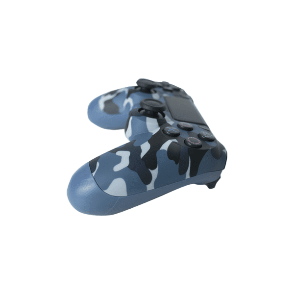 Controle Double-Motor Vibration Azul Camuflado - PS4