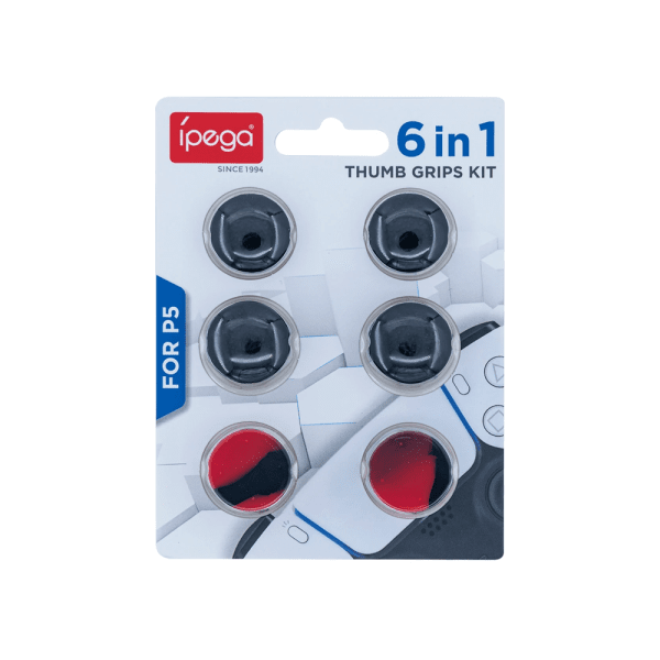 Kit Thumb Grips 6 in 1 - PS5
