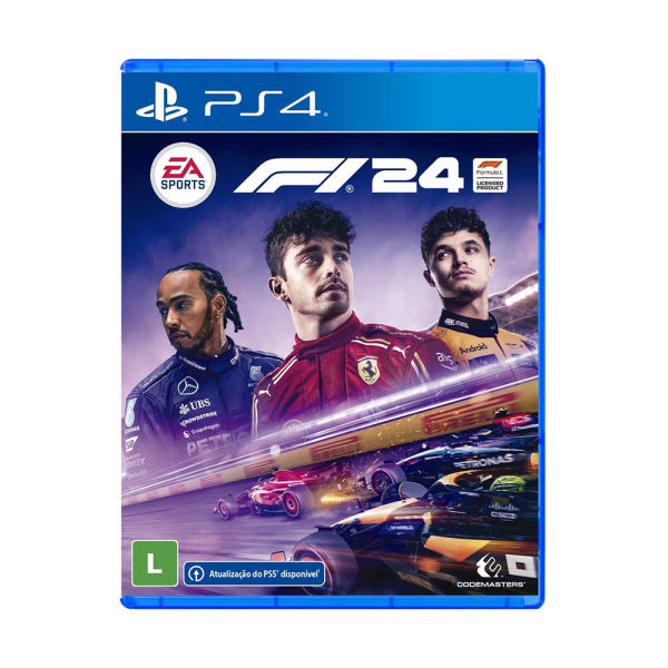 Jogo F1 2024 - PS4