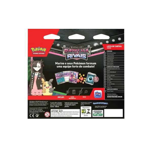 Deck Pokémon Batalha de Rivais - Marine
