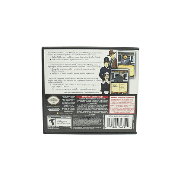 Jogo Agatha Christie: The ABC Murders - Nintendo DS (Usado)