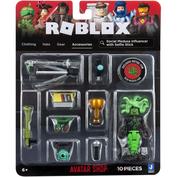 Roblox Social Medusa Influencer With Selfie Stick - Cód 2219