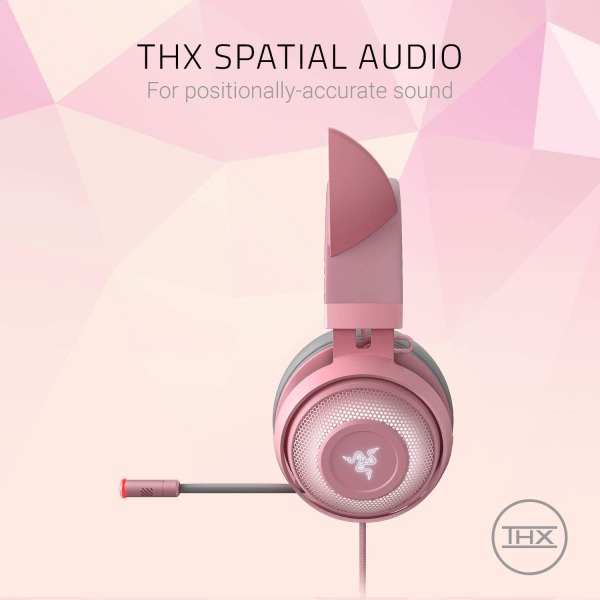 Headset Razer Kraken Kitty Edition - Rosa