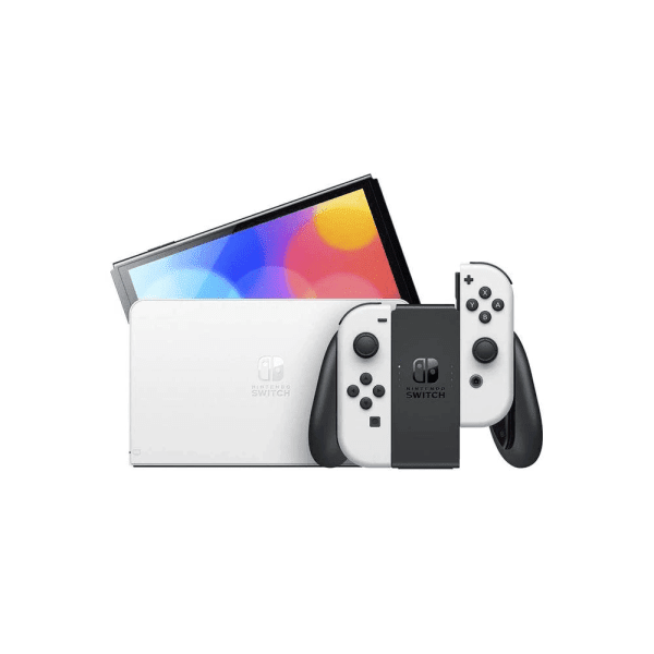 Console Nintendo Switch Oled + Jogo Mario Kart 8 Deluxe + Voucher Nintendo Switch Online 3 Meses