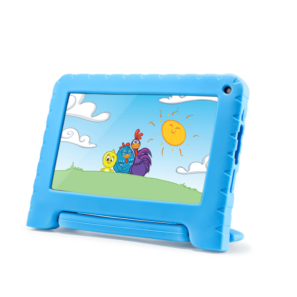 Tablet Multilaser Galinha Pintadinha 32GB Tela 7 Pol Android 13 Kids Space - NB401