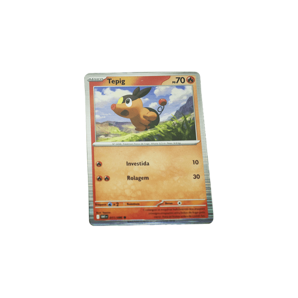 Blister Quádruplo Pokémon Escarlate e Violeta: Fogo Branco e Raio Preto - Tepig