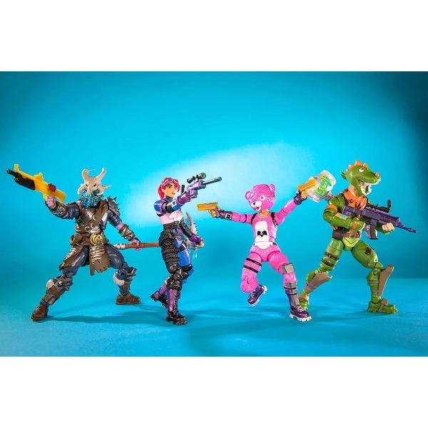 Fortnite Squad Mode: Pack com 4 Figuras - Cód 2059
