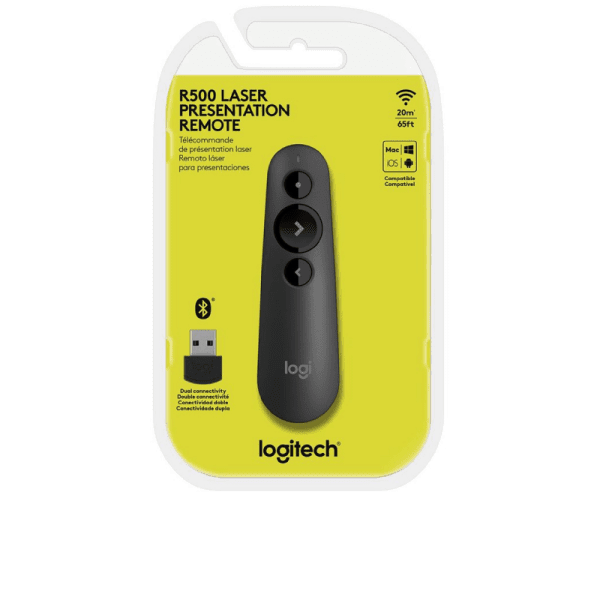 Apresentador com Laser Pointer R500 - Logitech