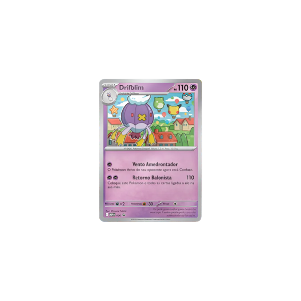 Blister Triplo Pokémon Megaevolução - Drifblim