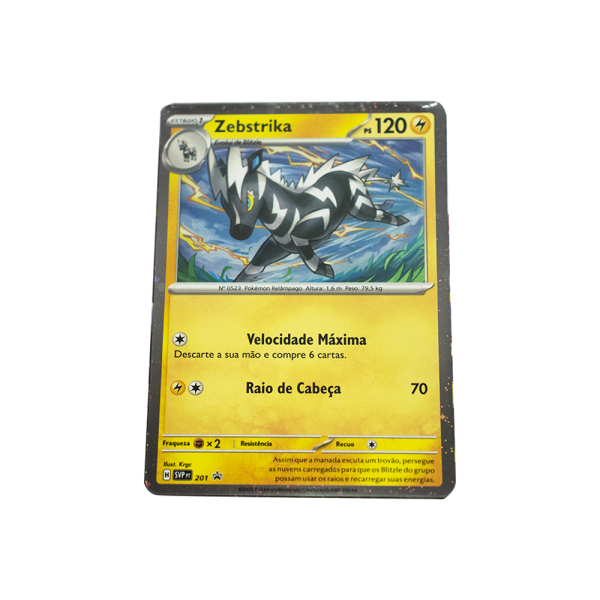 Blister Triplo Pokémon Escarlate e Violeta: Rivais Predestinados - Zebstrika