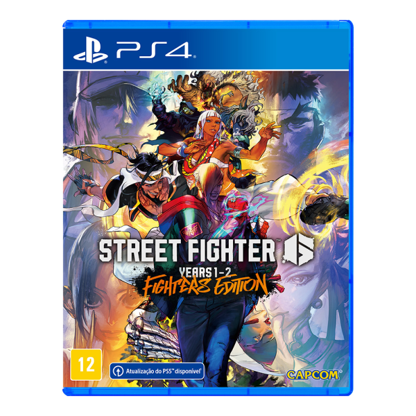 Jogo Street Fighter 6 Years 1-2 Fighters Edition - PS4