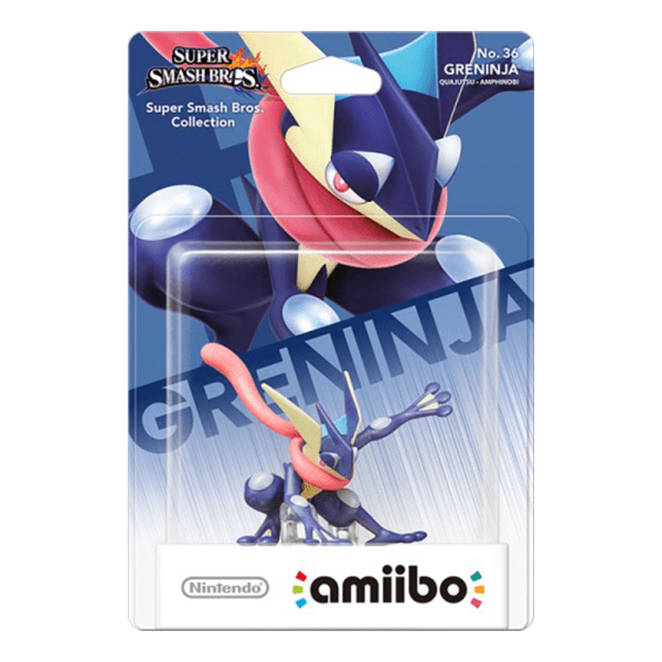 Amiibo Greninja No36 - Super Smash Bros.