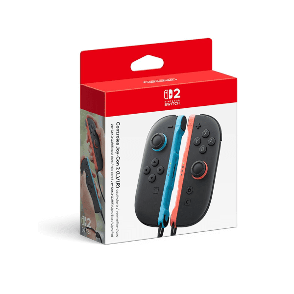 Controle Nintendo Switch 2 Joy-Con - Azul e Vermelho Controle Nintendo Switch 2 Joy-Con - Azul e Vermelho