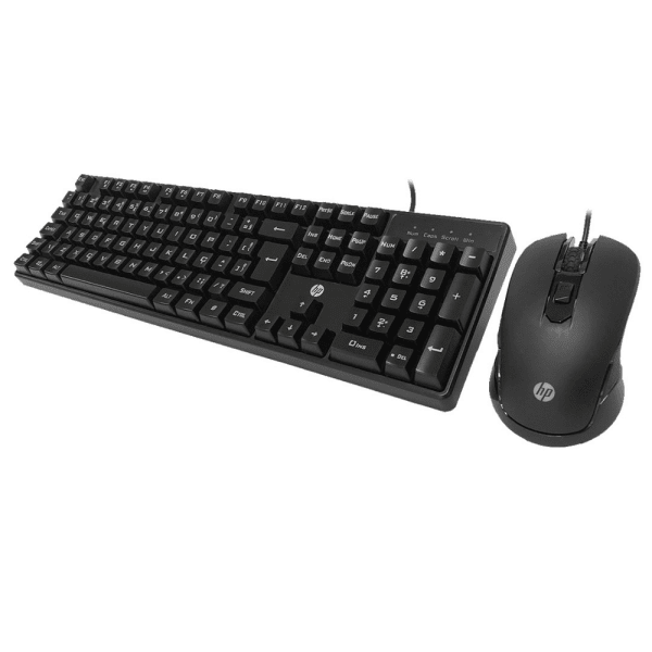 Kit Teclado e Mouse HP KM200 USB Gaming - Preto
