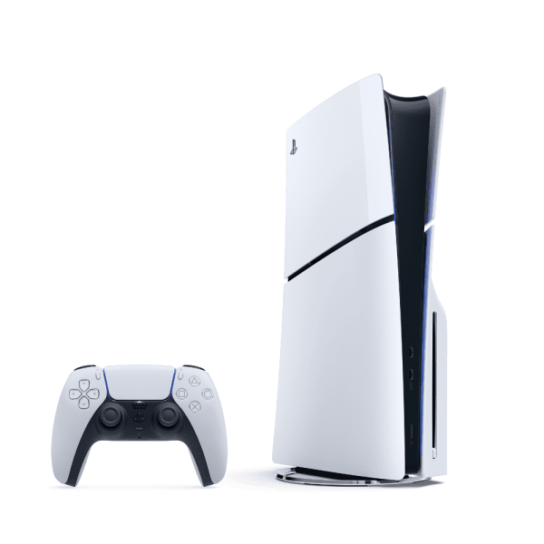 Console PS5 Slim 1TB (com leitor de disco) + 2 Jogos - Branco