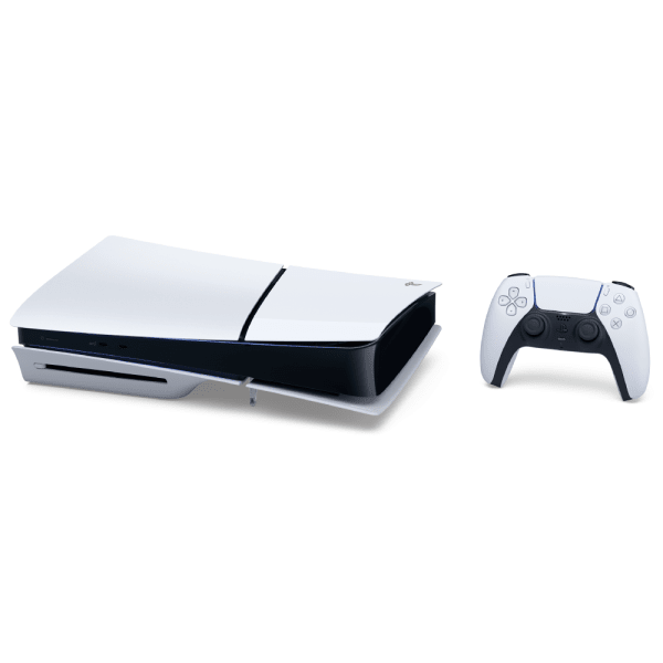 Console PS5 Slim 1TB (com leitor de disco) + 2 Jogos - Branco