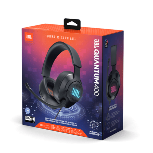 Headset Gamer JBL Quantum 400 - Preto