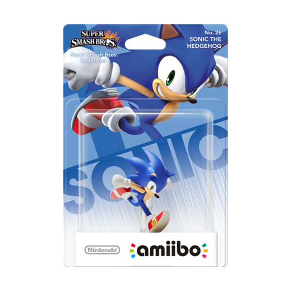 Amiibo Sonic The Hedgehog No26 - Super Smash Bros.