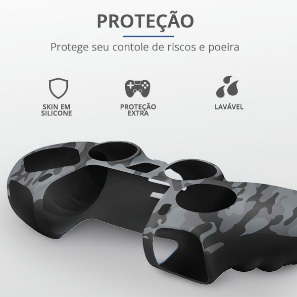 Skin Trust Controle PS5 - Camuflado