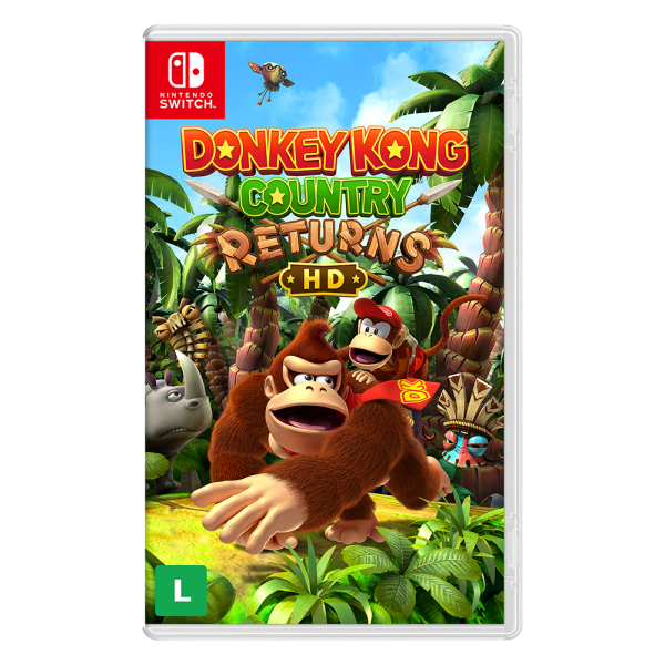 Jogo Donkey Kong Country Returns HD - Nintendo Switch