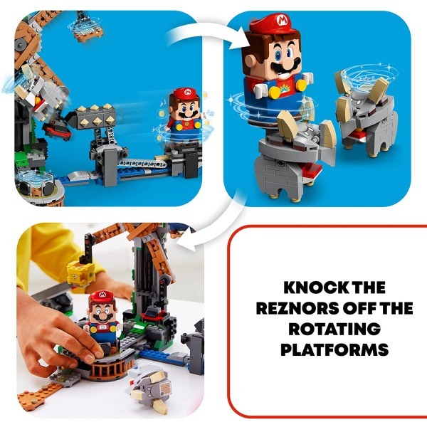 Lego Super Mario: Pacote de Extensão A derrubada de Reznor - 71390