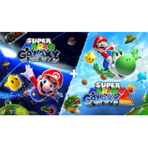 Jogo Super Mario Galaxy + Super Mario Galaxy 2 - Nintendo Switch