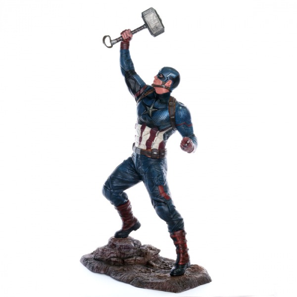 Boneco Marvel Vingadores Ultimato Capitão América - Diamond Select Toys