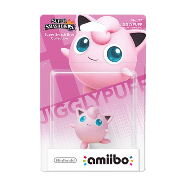 Amiibo Jigglypuff No37 - Super Smash Bros.