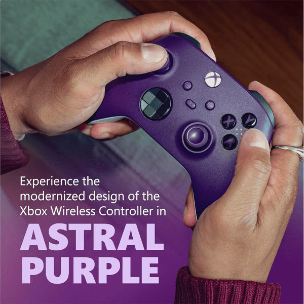 Controle Xbox Series X/S sem fio Astral Purple - Microsoft