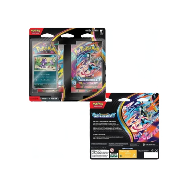 Blister Quádruplo Pokémon Megaevolução Caos Ascendente - Toxel Blister Quádruplo Pokémon Megaevolução Caos Ascendente - Toxel