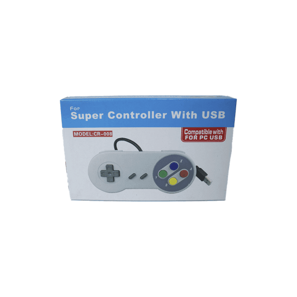 Controle Super Nintendo USB - CR-008