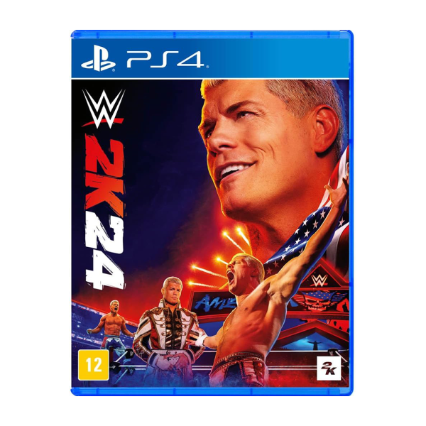 Jogo WWE 2K24 - PS4