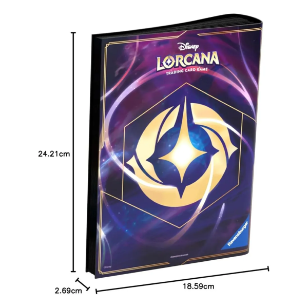 Portfólio Lorebook para Cartas - Disney Lorcana: Rainha Má