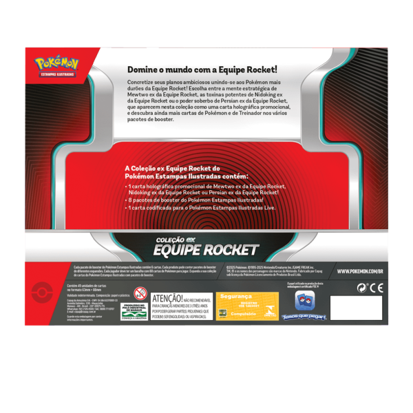 Box Pokémon Coleção EX: Equipe Rocket - Nidoking