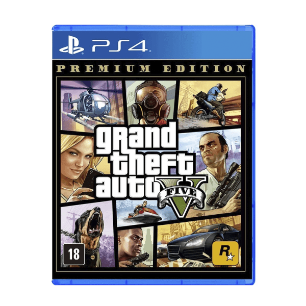 Jogo GTA 5: Premium Edition - PS4