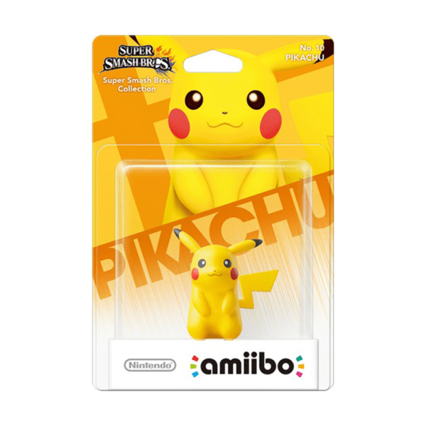 Amiibo Pikachu No10 - Super Smash Bros.