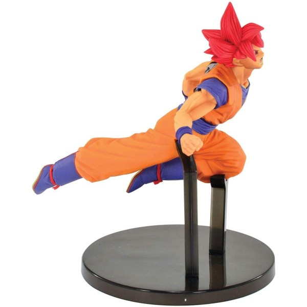 Boneco Dragon Ball Super Sayajin Goku God - Bandai 34613