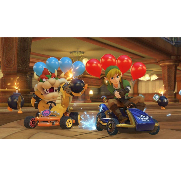 Console Nintendo Switch Oled + Jogo Mario Kart 8 Deluxe + Voucher Nintendo Switch Online 3 Meses