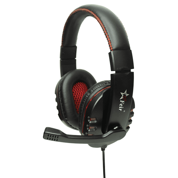 Headset F-215 USB Vermelho - Feir