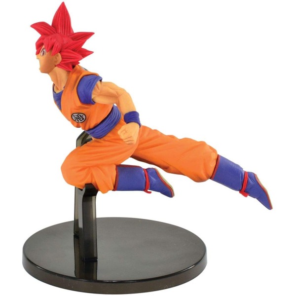 Boneco Dragon Ball Super Sayajin Goku God - Bandai 34613