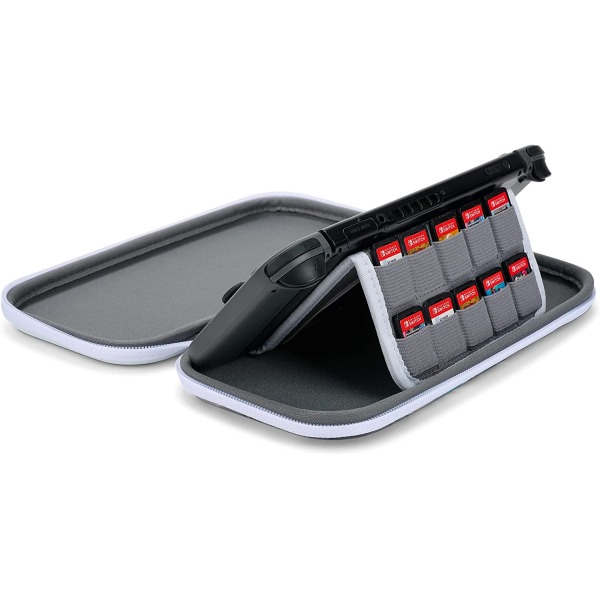 Case de Proteção Switch Metroid Dread - Cinza/Branco