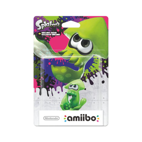 Amiibo Inkling Squid - Splatoon Collection
