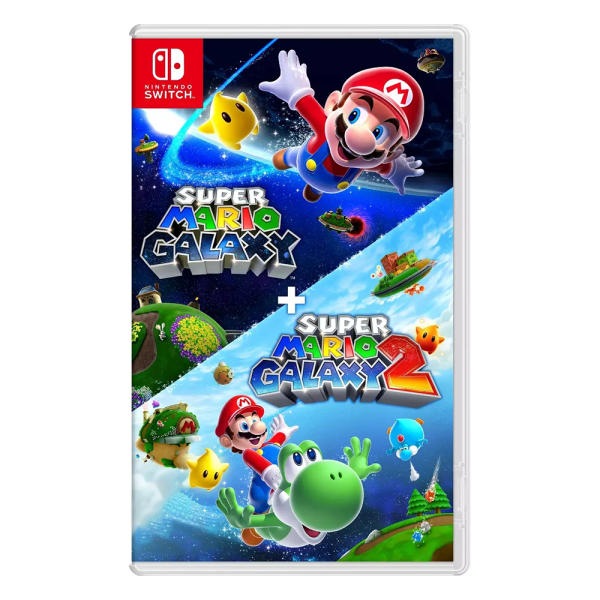 Jogo Super Mario Galaxy + Super Mario Galaxy 2 - Nintendo Switch