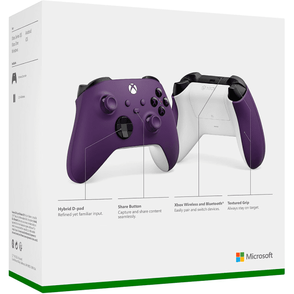 Controle Xbox Series X/S sem fio Astral Purple - Microsoft