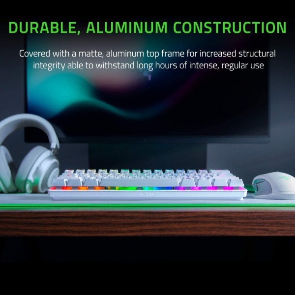 Teclado Razer Huntsman Mini Linear Optical RGB - Branco