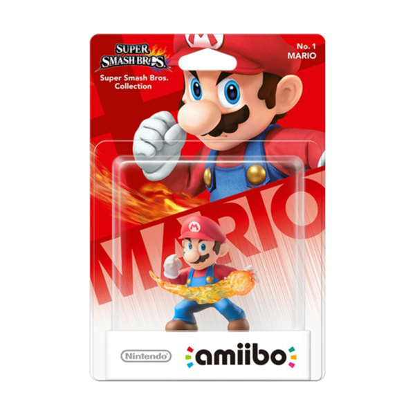 Amiibo Mario No1 - Super Smash Bros.