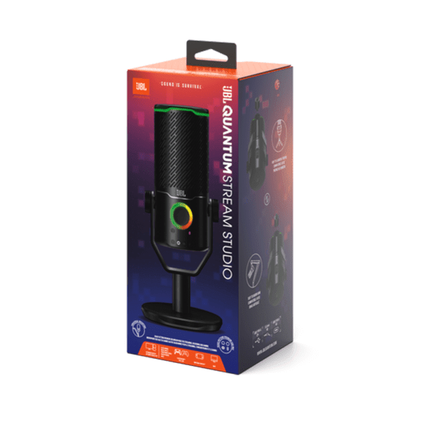 Microfone JBL Quantum Stream Studio