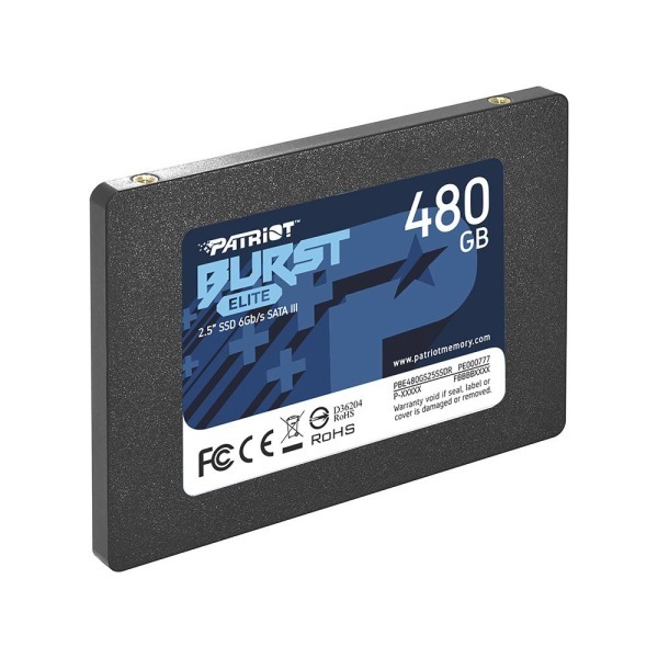 SSD Sata III Patriot Burst Elite PBE480GS25SSDR - 480GB